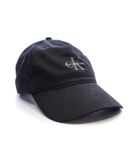 Casquette noire homme calvin klein jeans monologo printed - taille unique