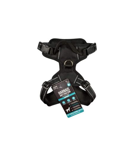 Harnais Anti-Traction pour Chien Sécurité 68cm Noir