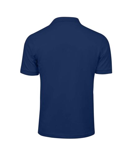 Tee Jays Mens Luxury Stretch Short Sleeve Polo Shirt (Indigo)