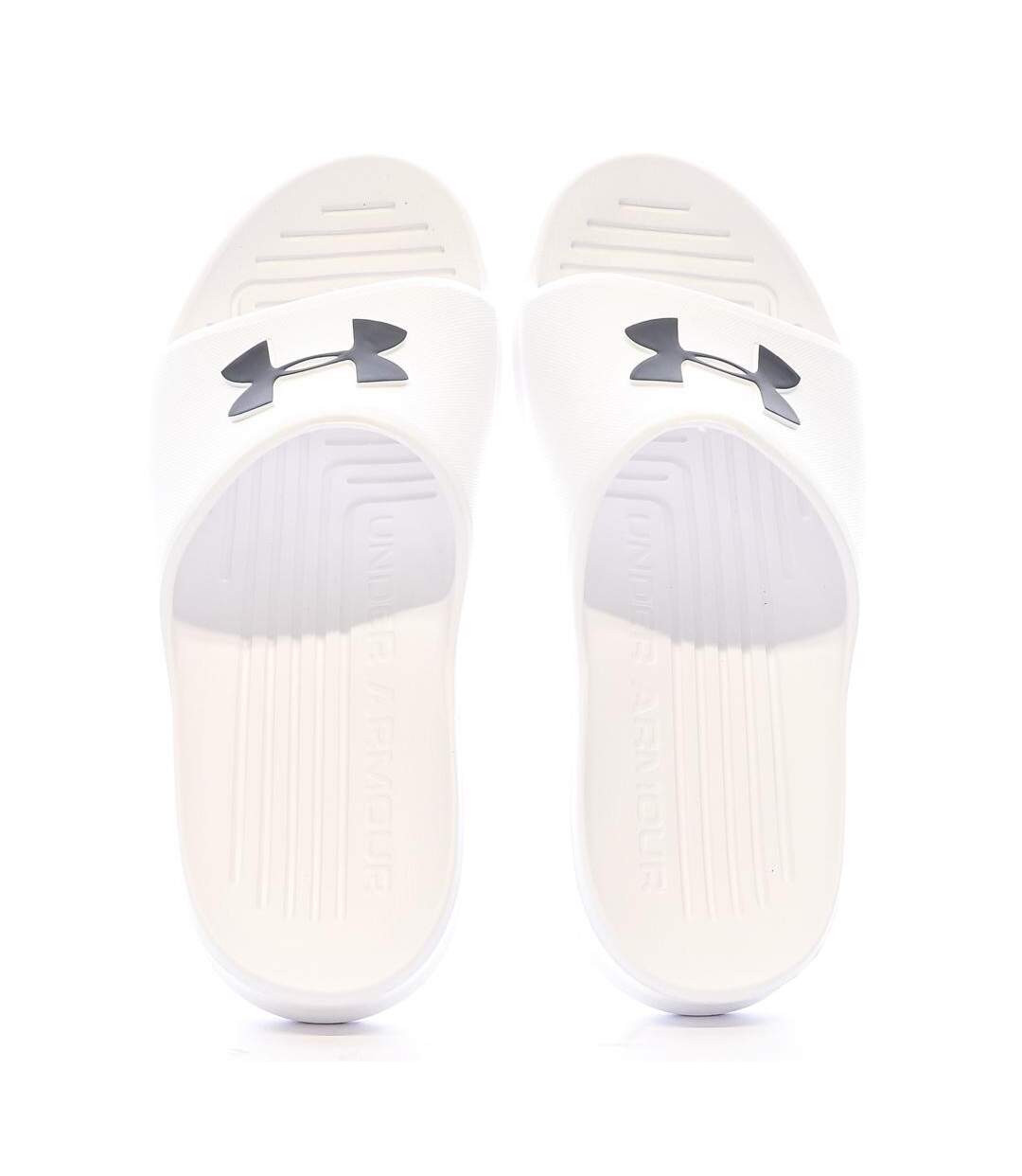 Claquettes Blanches Homme Under Armour Core - 41