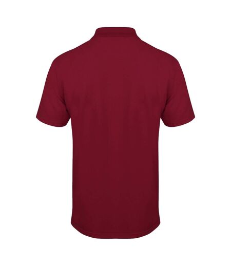 Polo À Manches Courtes Homme Bordeaux Henbury