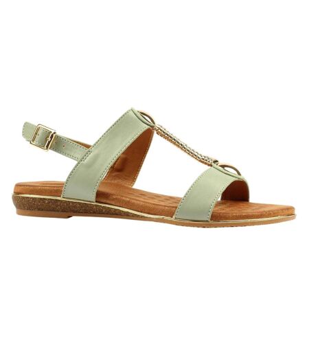Sandales Renoir Femme Vert Sauge Lunar