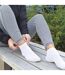 4 Pack Mens Luxury Bamboo Low Cut Trainer Socks-5