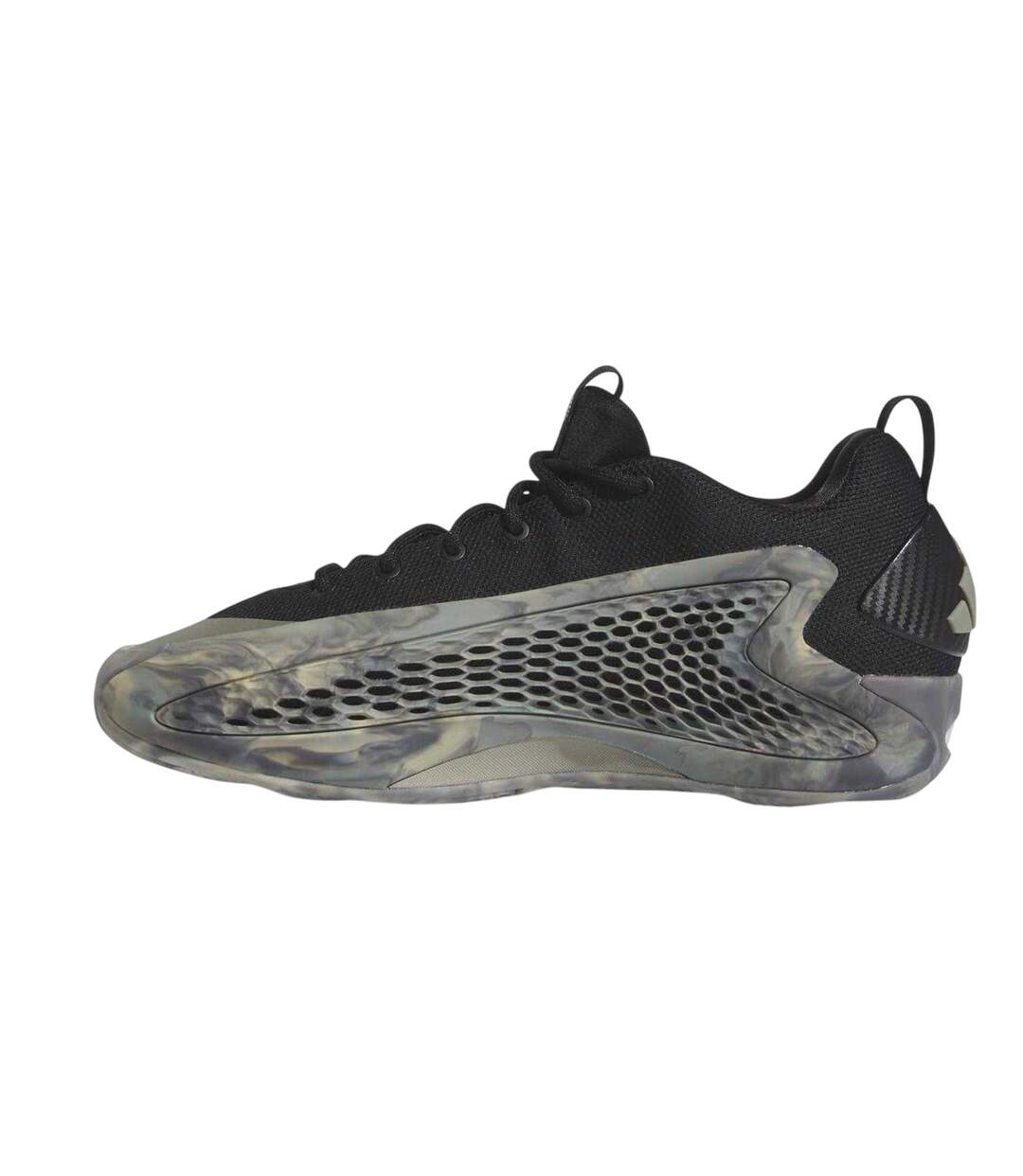 Chaussures De Basket Anthony Edwards Homme Argenté Noir Adidas-3
