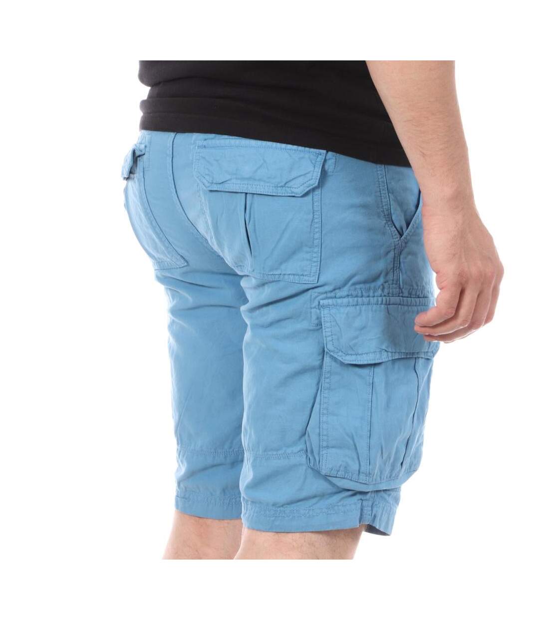 Short Bleu Homme RMS26 Cargo - L-2