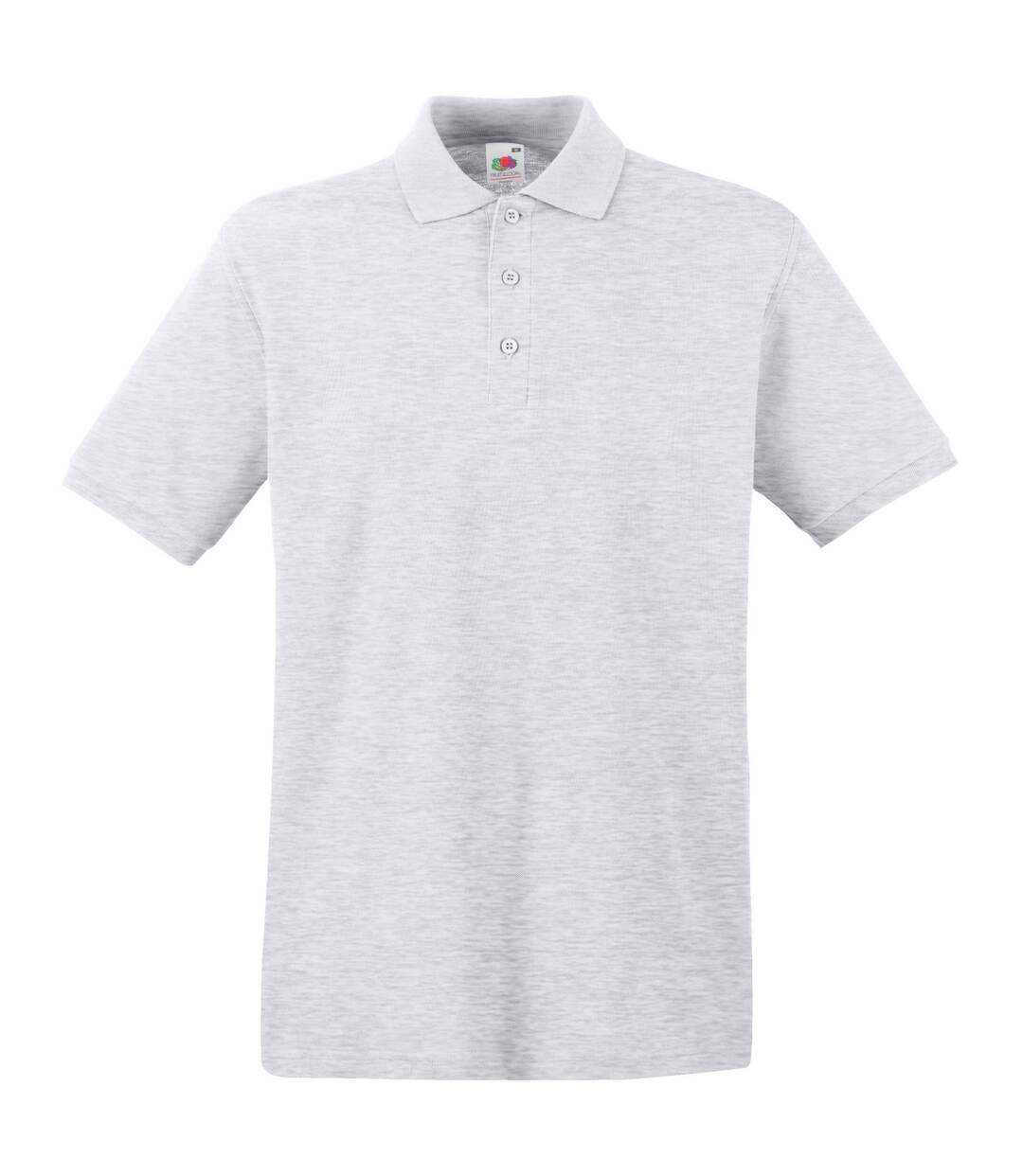 Fruit Of The Loom - Polo manches courtes - Homme (Gris clair chiné) - UTBC1381