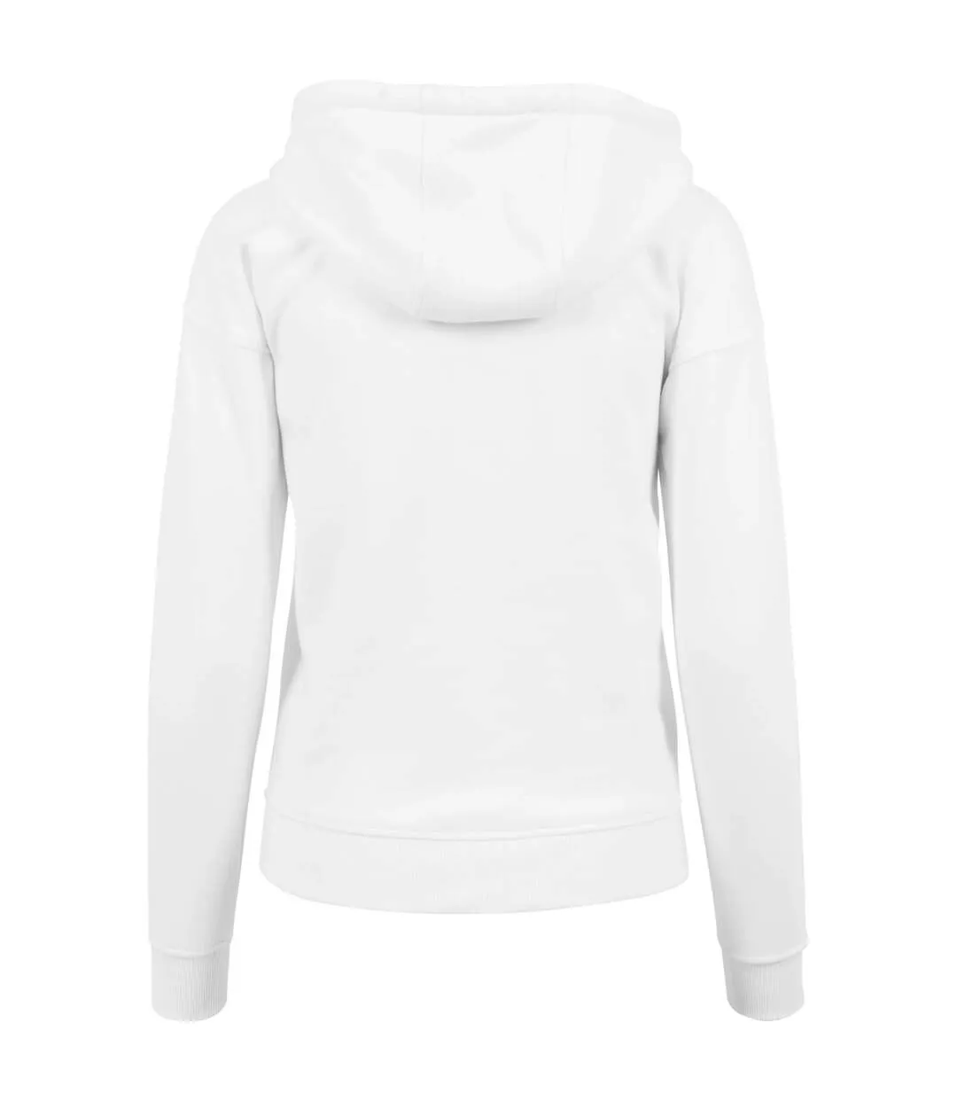 Womens/ladies Plain Hoodie White Urban Classics-2