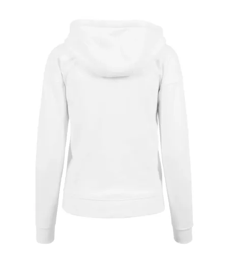 Womens/ladies Plain Hoodie White Urban Classics