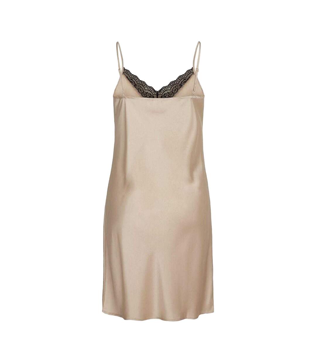 Womens/ladies Laura Lace Trim Nightdress Moonlight CCDK Copenhagen-3