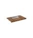 Caillebotis en Bois Acacia 36x53cm Marron-3