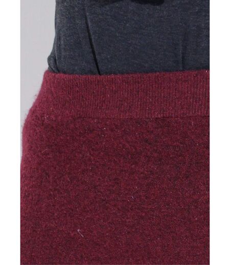Jupe longue en maille forme tulipe