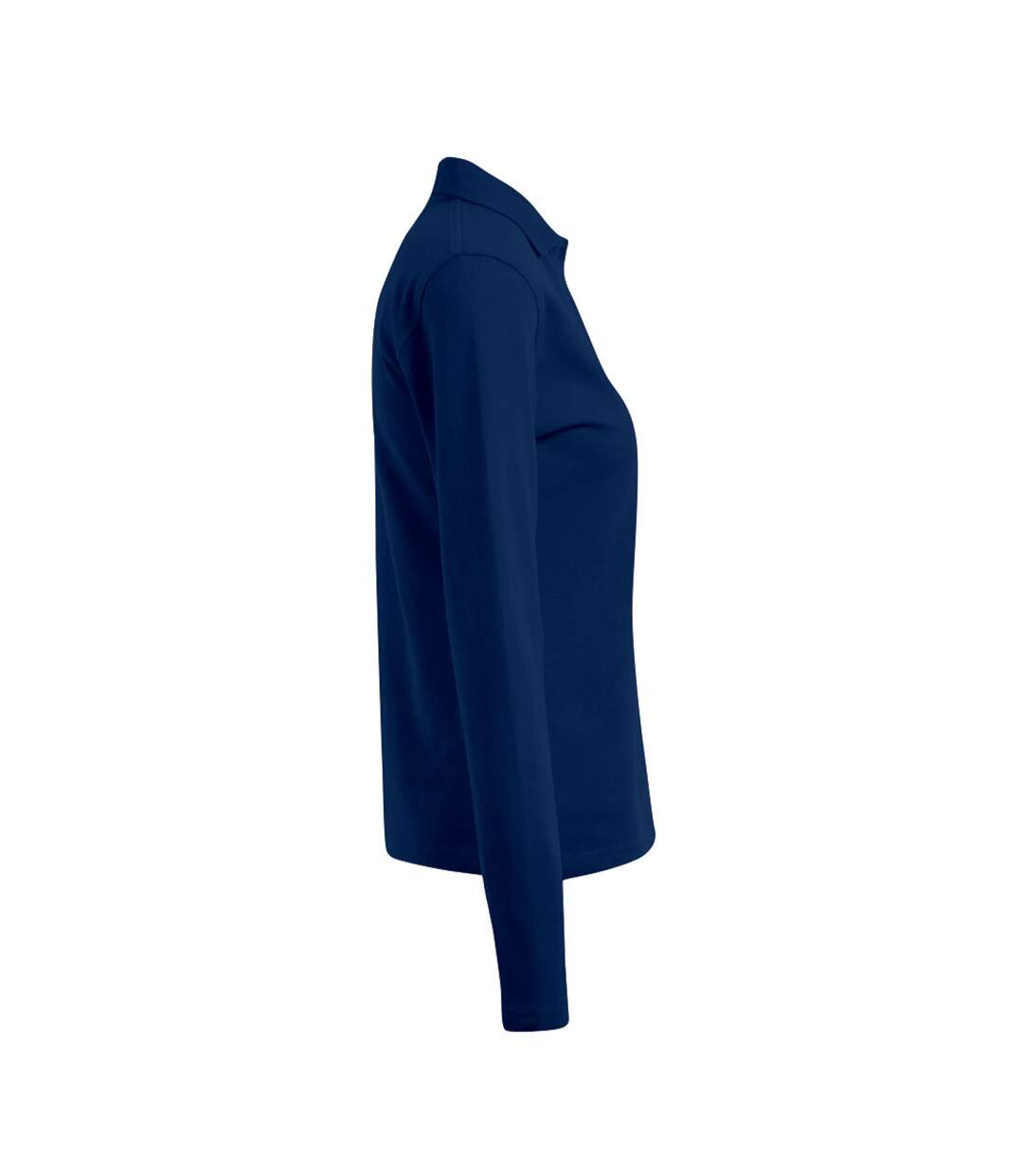 Polo Femme Bleu Marine Promodoro-3