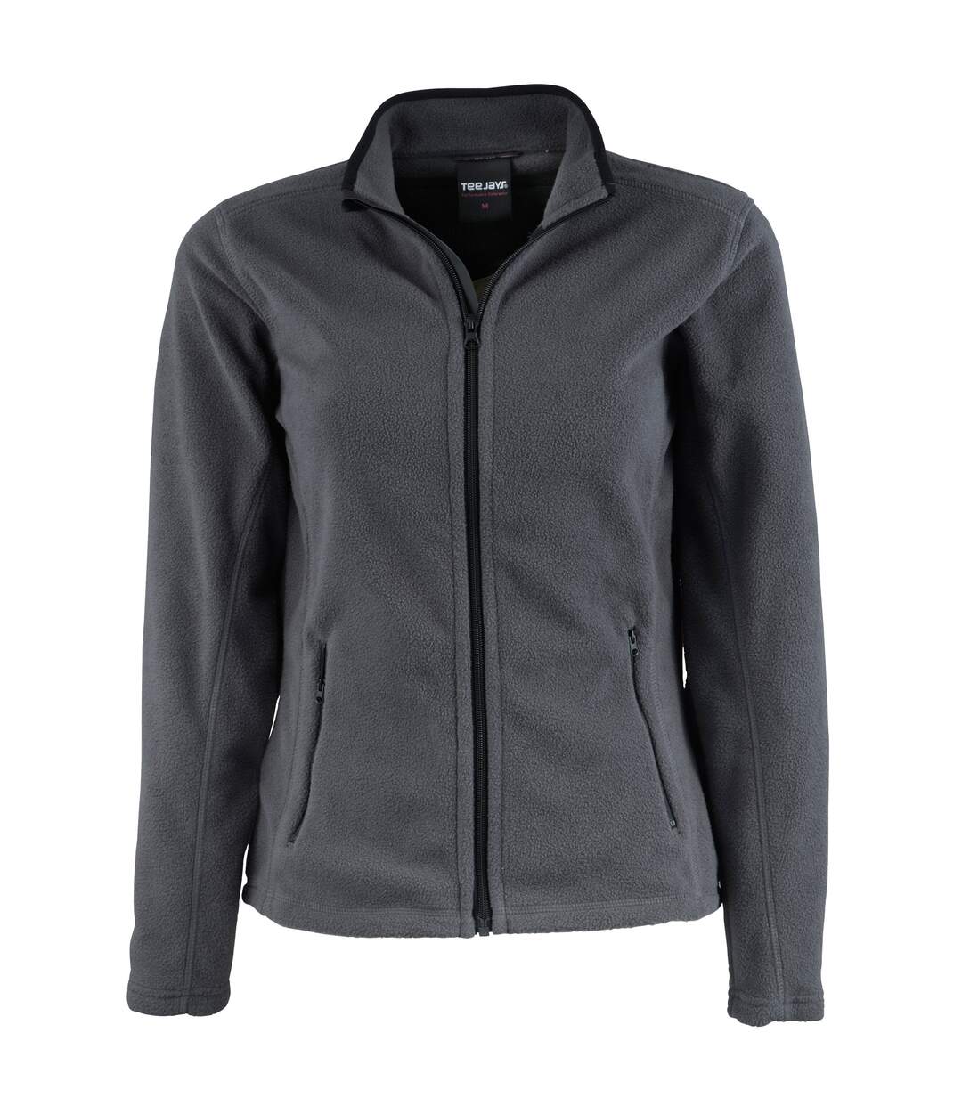 Veste polaire femme gris foncé Tee Jays-1