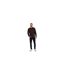 Sweat Manches Longues Oldcastle Homme Noir Marron Threadbare-1
