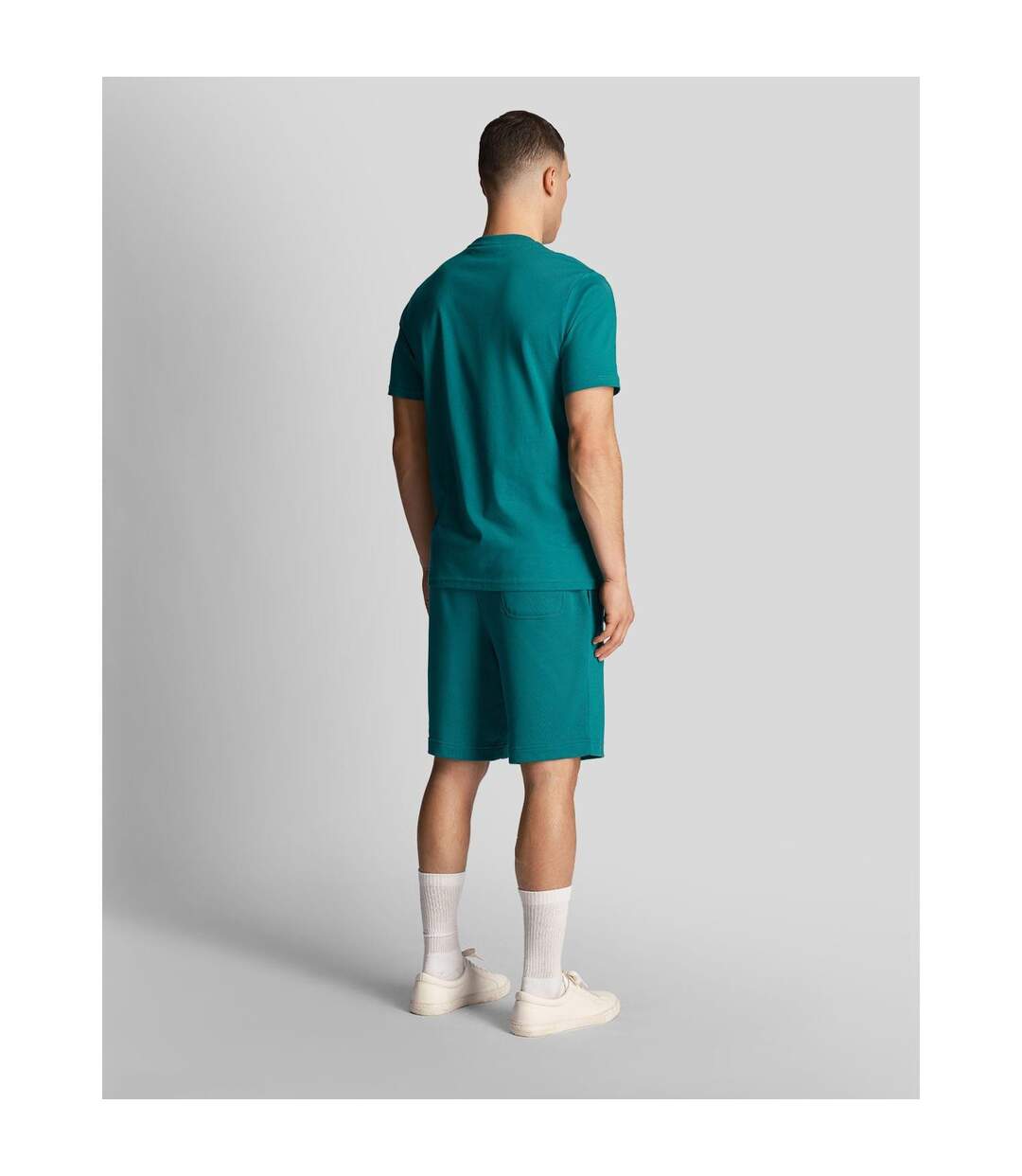 Short De Jogging Homme Vert Lyle & Scott-3