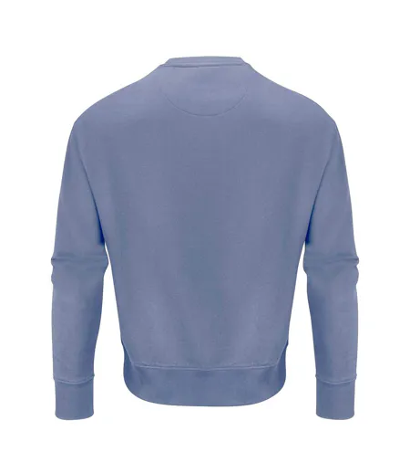 Unisex Adult Hopedale Crew Neck Sweatshirt Summer Blue James Harvest