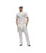 Pantalon De Jogging Motif/style Rayure Latérale Homme Blanc Boss-1