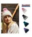 Beechfield Unisex Ombre Styled Beanie (Dusky Pink/Off White) - UTRW5808-2