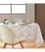 Nappe Antitache Imprimé Nedelia 145x240cm Naturel-1