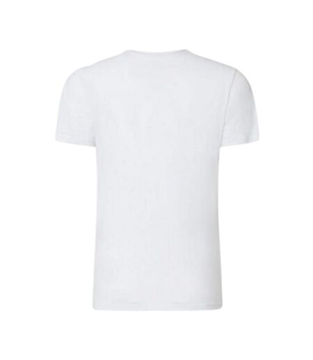 Womens/ladies Logo Short-sleeved T-shirt Brilliant White Castore