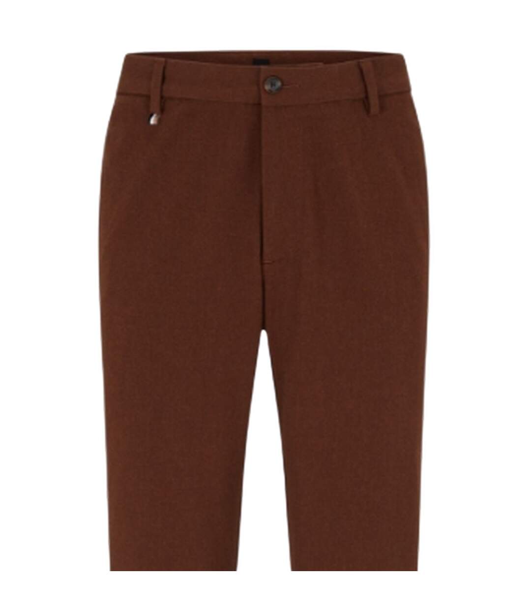Pantalon Motif/style Logo Kane Homme Marron Boss-3