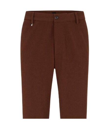 Pantalon Motif/style Logo Kane Homme Marron Boss