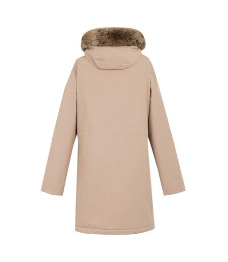 Parka sabinka femme taupe Regatta