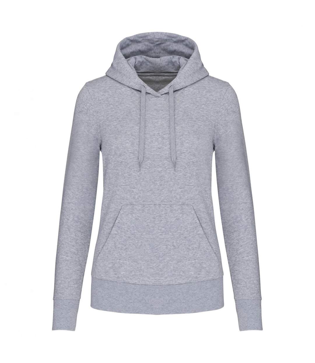 Womens/ladies hoodie oxford grey Kariban