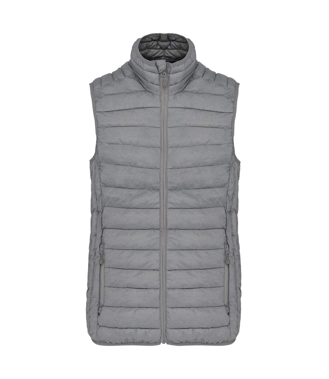 Doudoune légère sans manches - K6114 - femme - gris argent