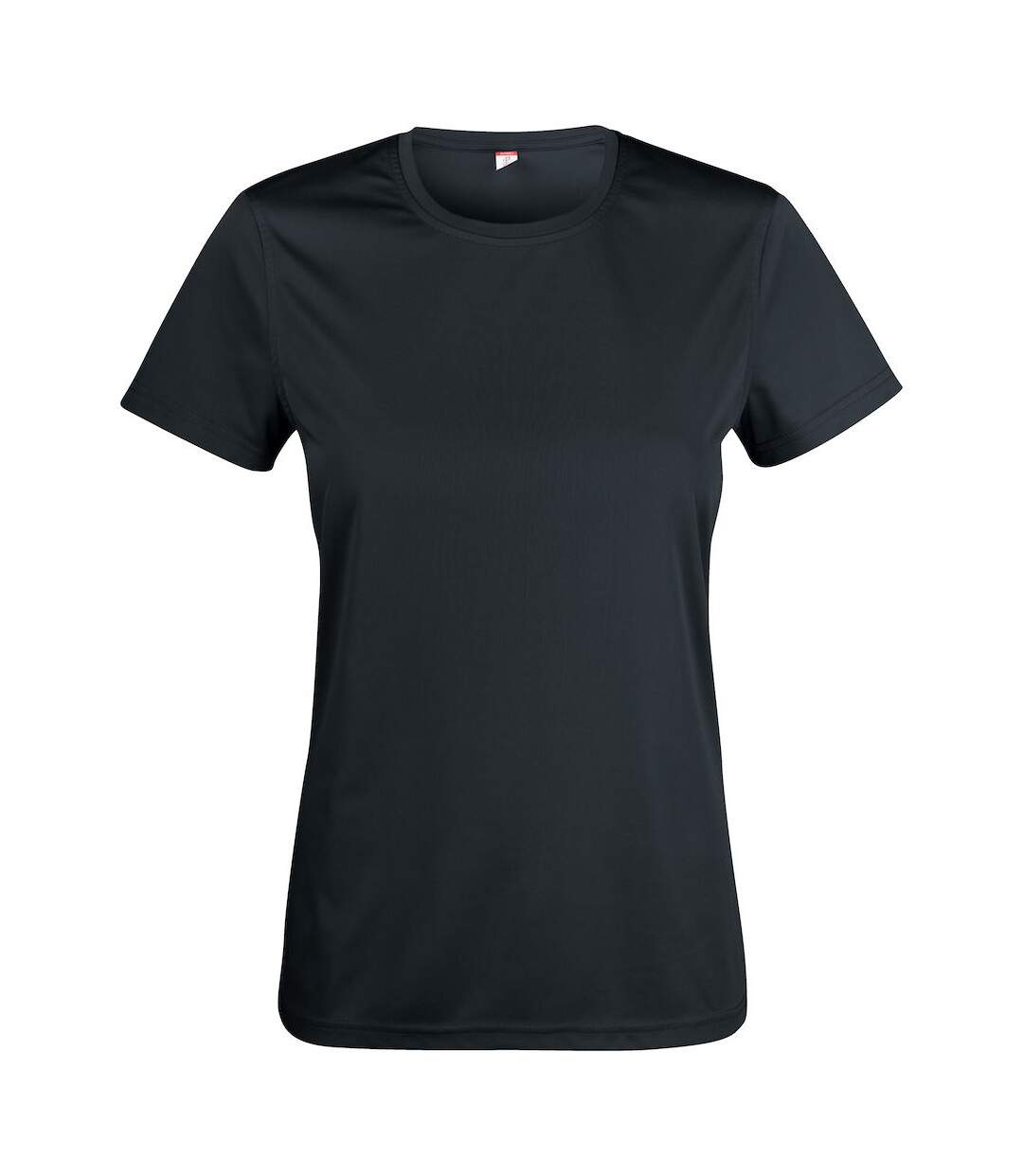 T-shirt basic active femme noir Clique