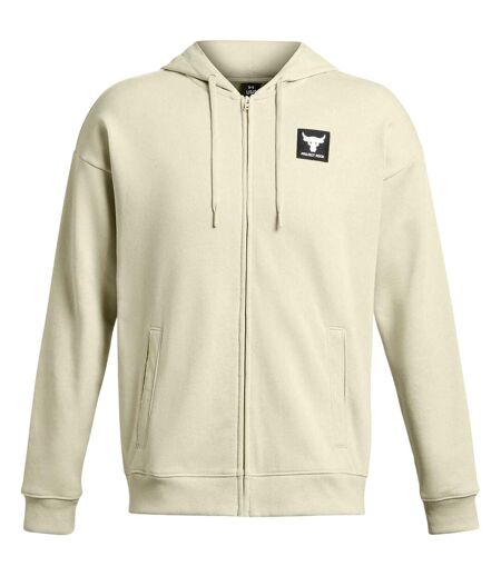 Mens Rock Sweat Jacket Brown Under Armour