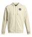 Mens Rock Sweat Jacket Brown Under Armour-1