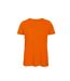 Mens Organic Tee Orange B&C-1