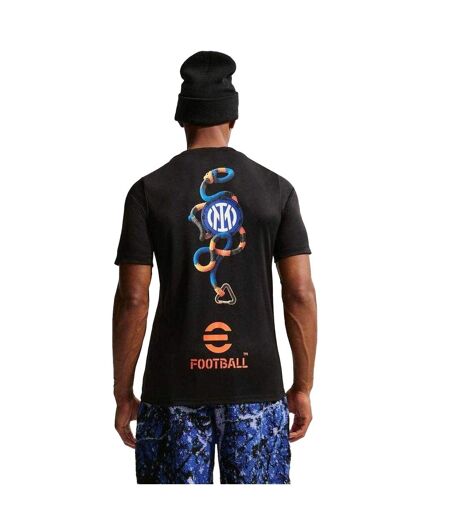 Maillot De Foot Motif/style Nike 25/26 Homme Noir Orange FC Inter MIlan