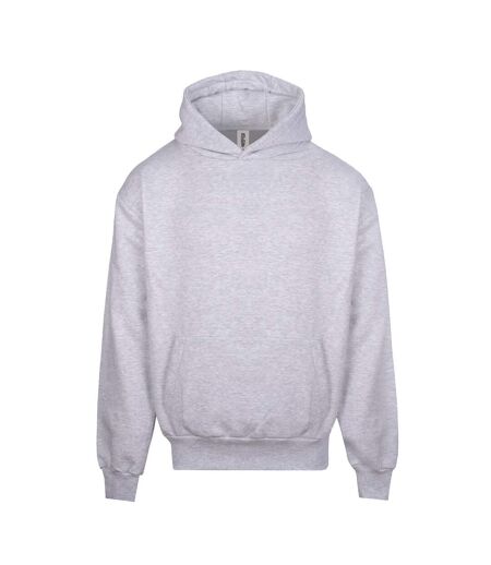 Sweat À Capuche Signature Adulte Gris Cendre Awdis
