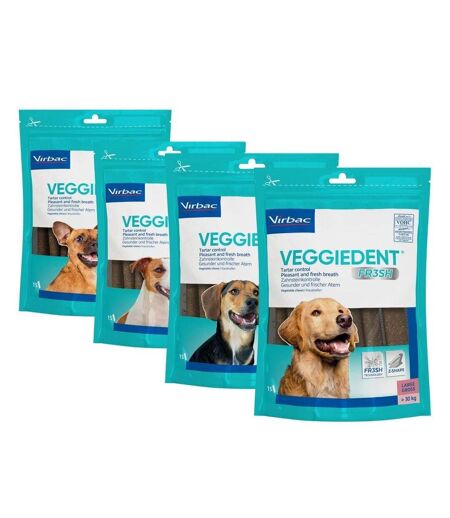 VeggieDent FR3SH Chews for Dogs (Pack of 15) (May Vary) (Small) - UTTL3932