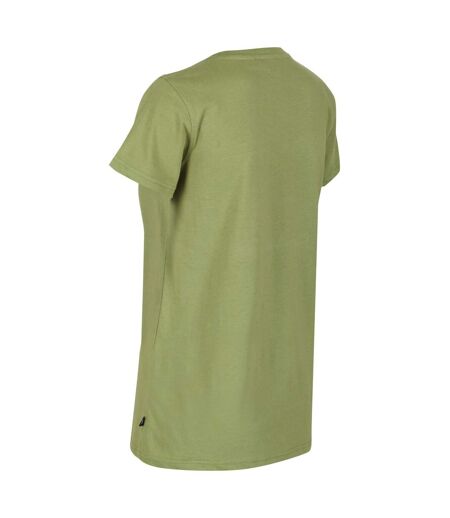 Regatta - T-shirt FILANDRA - Femme (Vert kaki sombre) - UTRG6930