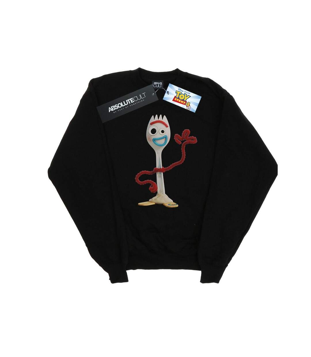 Disney Pull-over Forky Femmes/Ladies Toy Story 4 (Noir) - UTBI50152-1