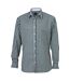 Chemise Motif/style À Carreaux Homme Vert Forêt Blanc James And Nicholson-1