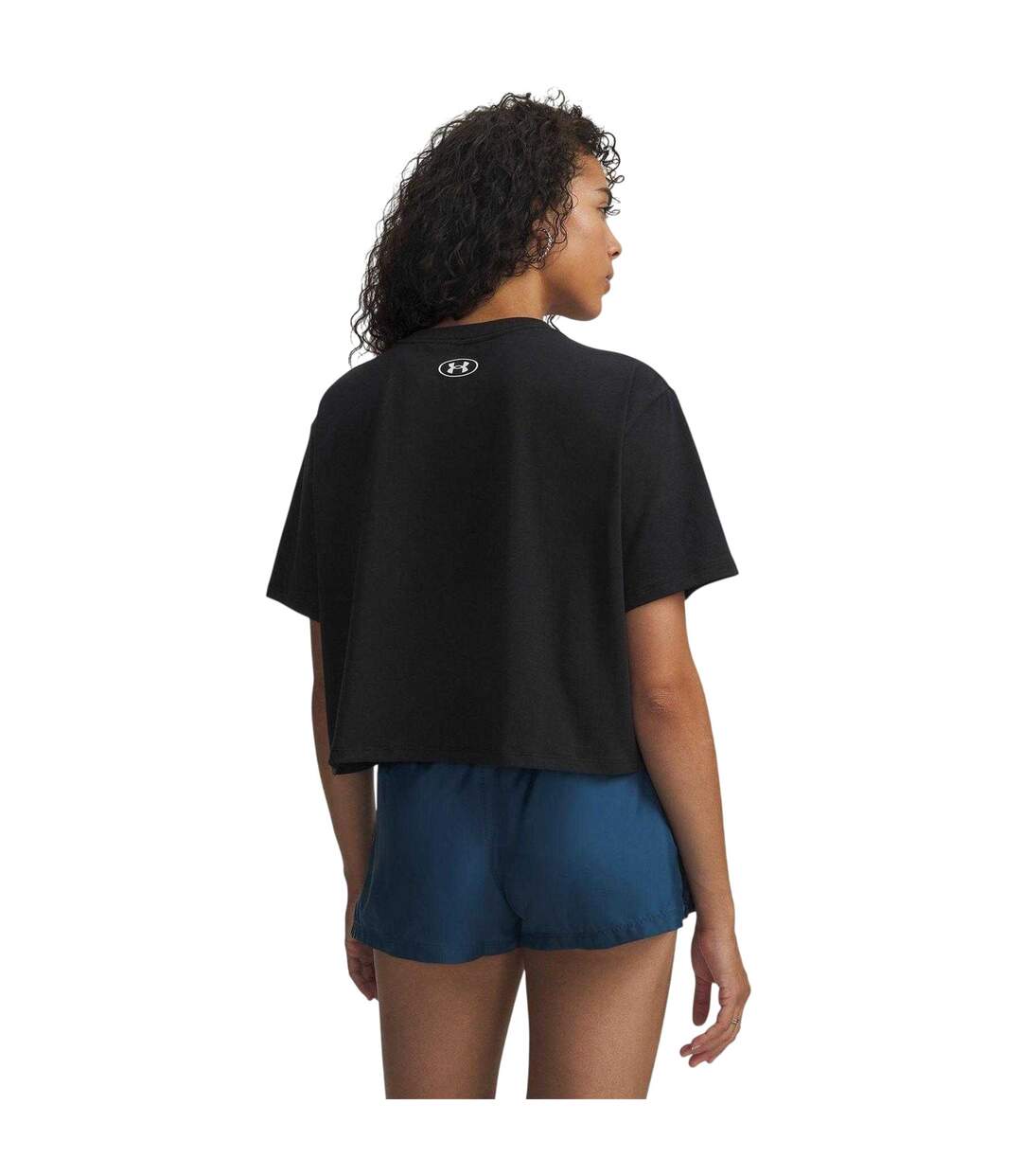 T-shirt Rival Femme Noir Blanc Under Armour-2