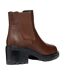 Bottines damiana femme marron foncé Geox