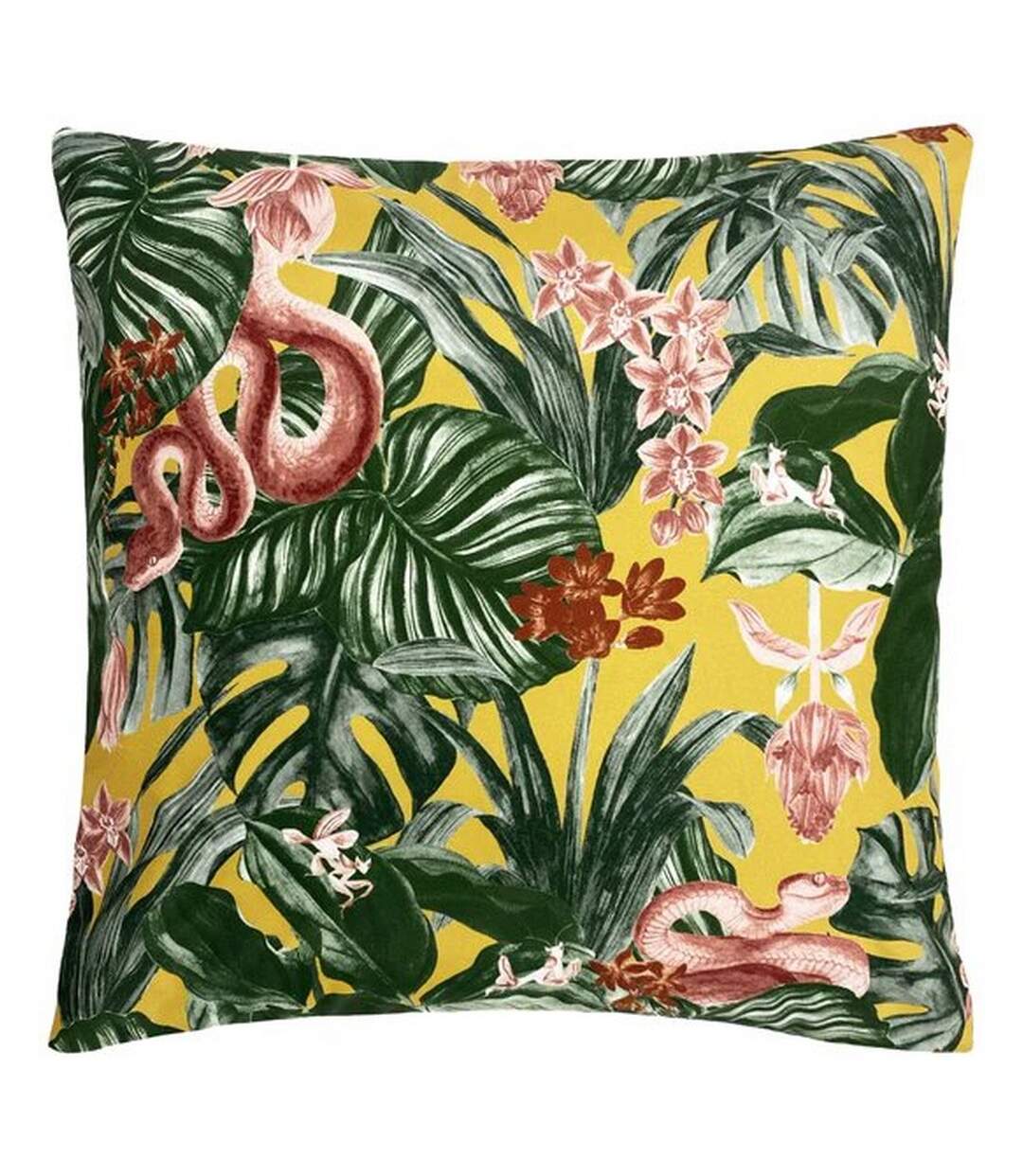 Medinilla square outdoor cushion cover one size mustard yellow Furn-1