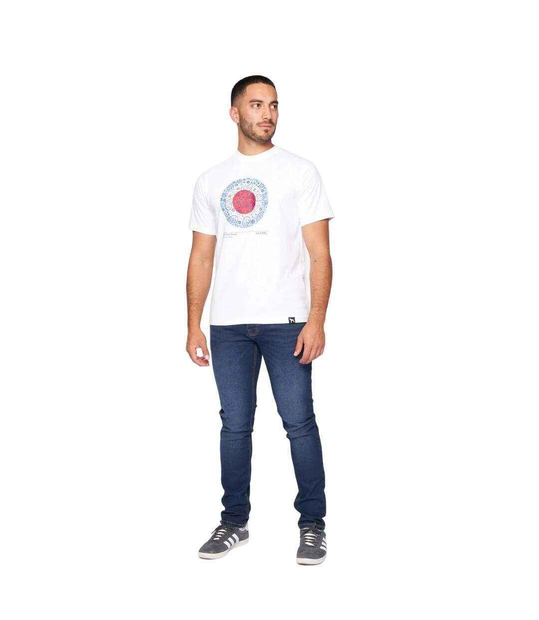 T-shirt homme blanc One True Saxon-3