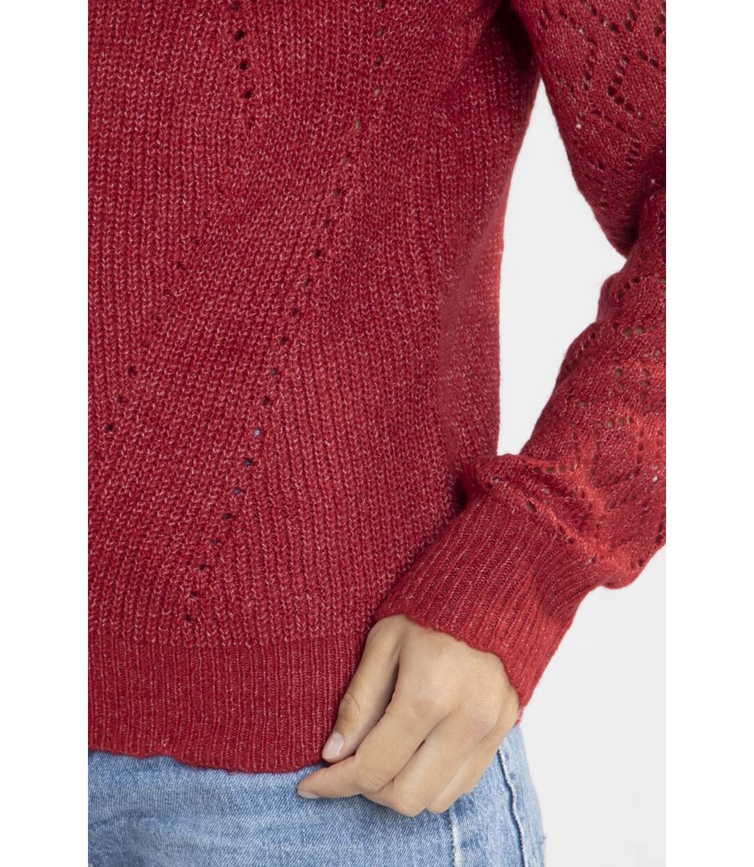 Pull Caligo Bordeaux-5