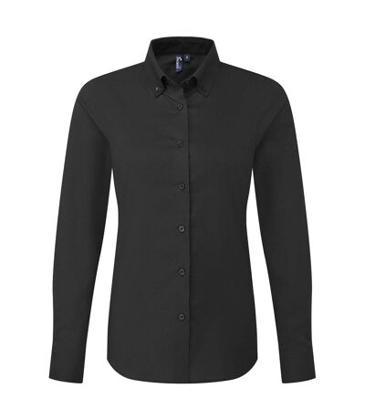 Chemisier manches longues supreme femme noir Premier