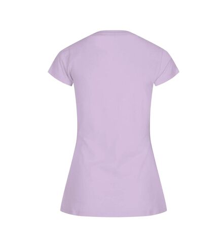 Build Your Brand Womens/Ladies Basic T-Shirt (Lilac)