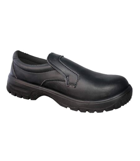 Slip-on safety shoes black Dennys