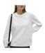 Sweat blanc femme vero moda beat - l-1