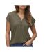 T-Shirt kaki femme vero moda balola-1