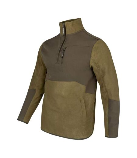 Mens Rannock Fleece Top Dark Mustard Jack Pyke